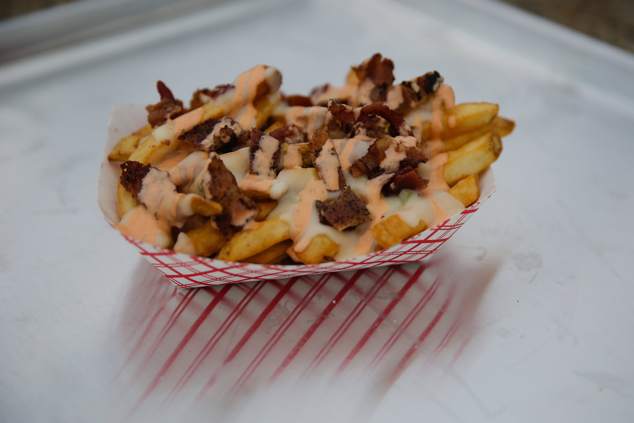 Bacon Queso Fries